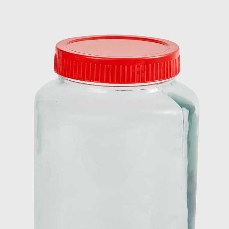 Spinel Fierie Transparent Glass Jar - 2l