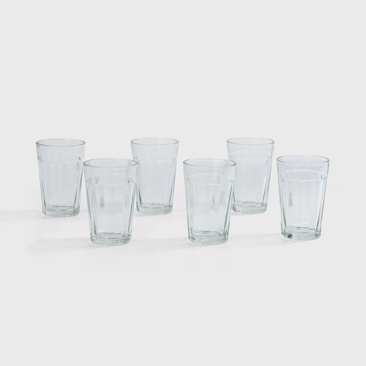 Tuscany Set of 6 Tea Glasses - 125ml