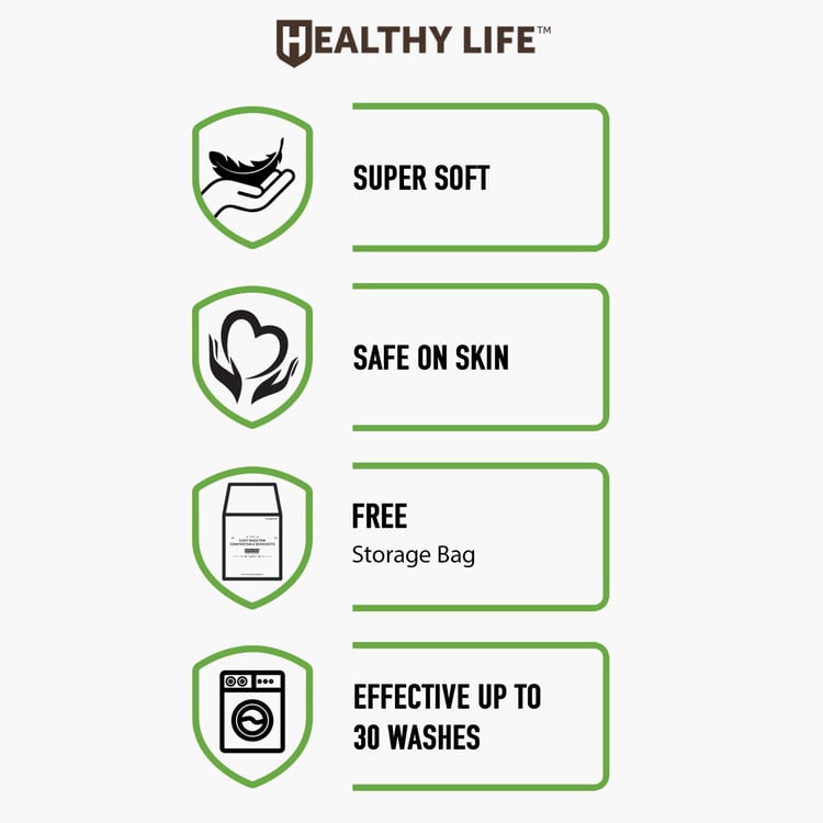 SPACES Geostance Multicolour Printed Cotton King Fitted Bedsheet Set - 183x198cm - 3Pcs