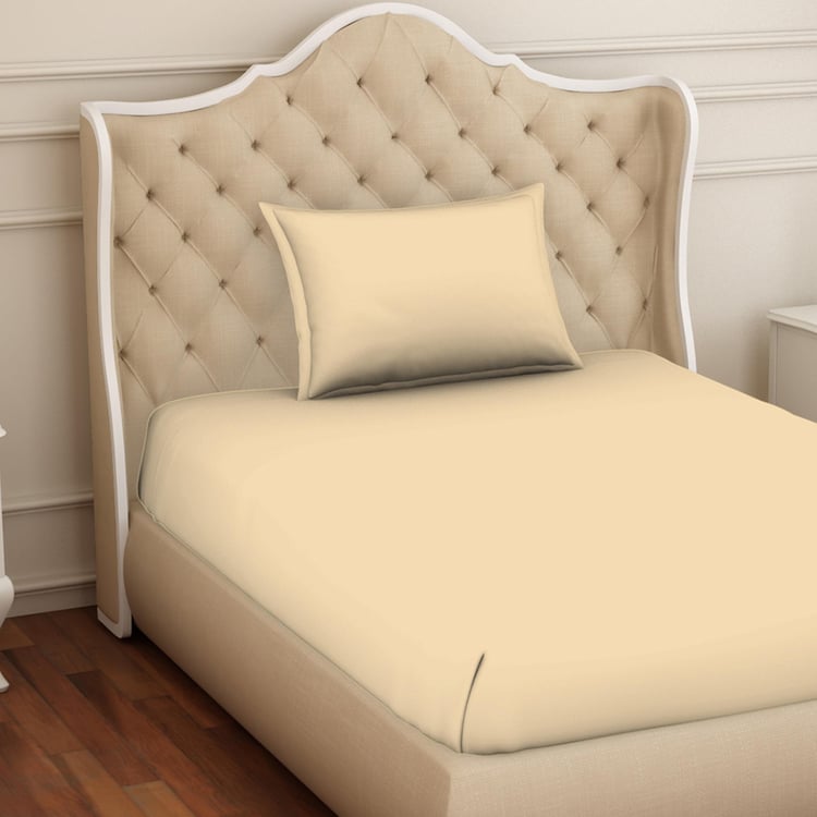 WELSPUN Raang Cotton 150TC 2Pcs Single Bedsheet Set