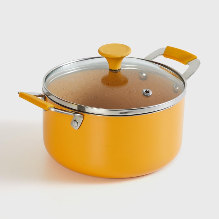 Colour Connect Aluminium Mini Casserole with Lid - 14cm