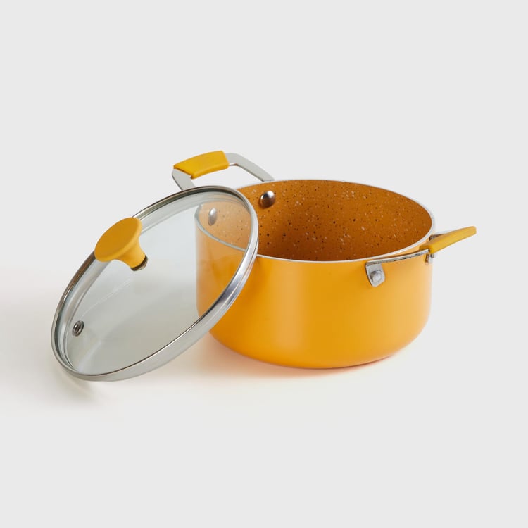 Colour Connect Aluminium Mini Casserole with Lid - 14cm