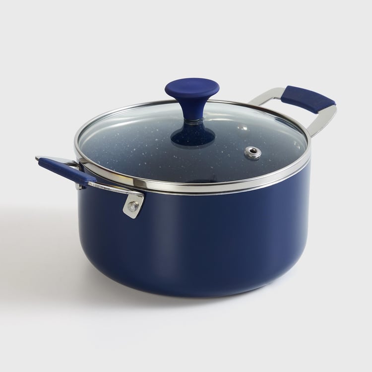 Colour Connect Aluminium Mini Casserole with Lid - 14cm