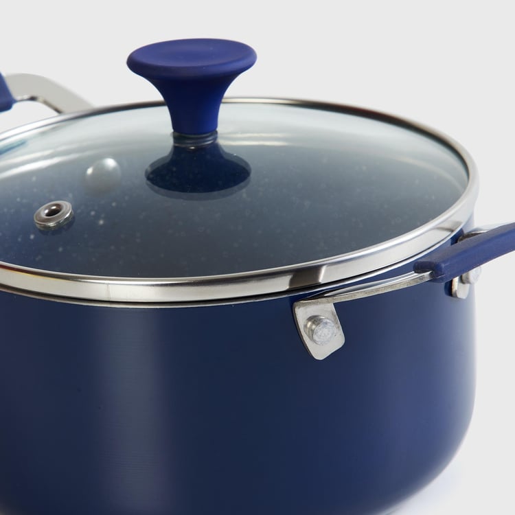 Colour Connect Aluminium Mini Casserole with Lid - 14cm