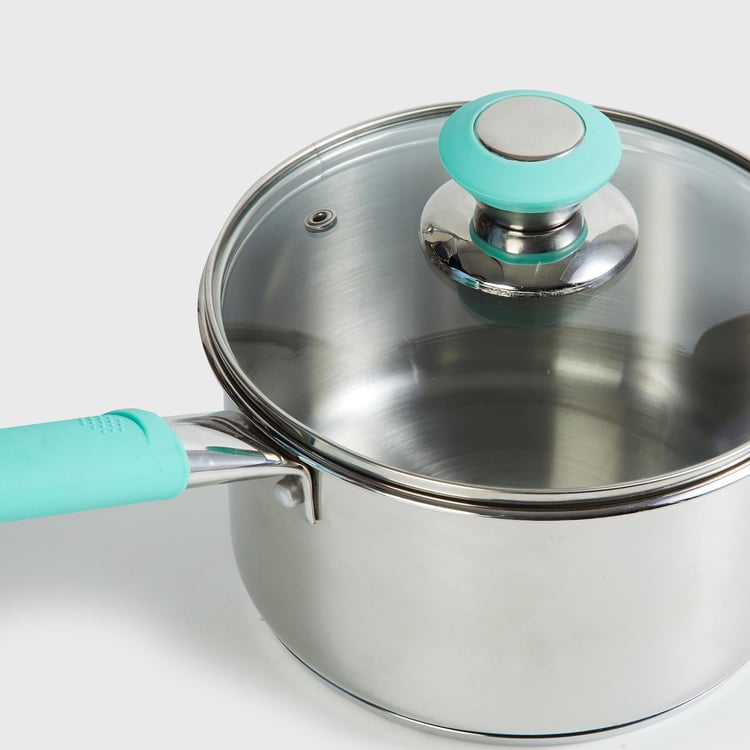 Chef Special Stainless Steel Sauce Pan with Lid - 2.3L