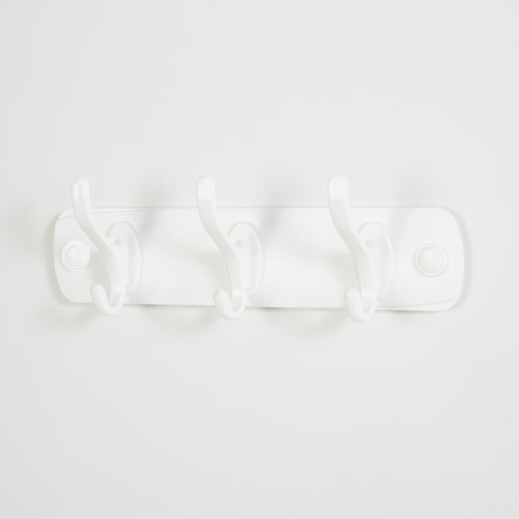 Orion 3 Knobs Plastic Adhesive Wall Hook