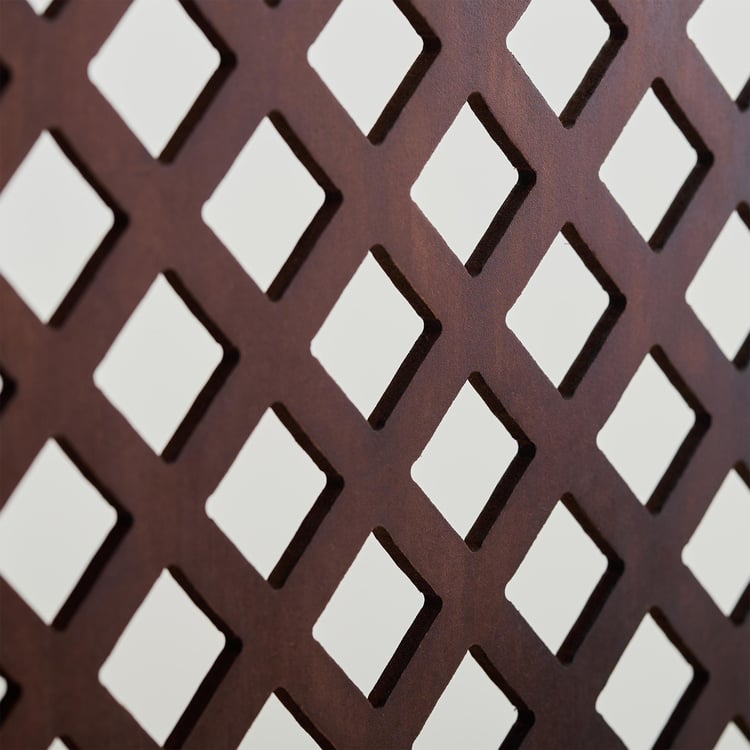 Rio Mango Wood Folding Room Divider - Brown