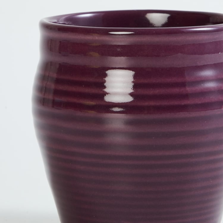 Colour Connect Purple Stoneware Kullhad - 150ml