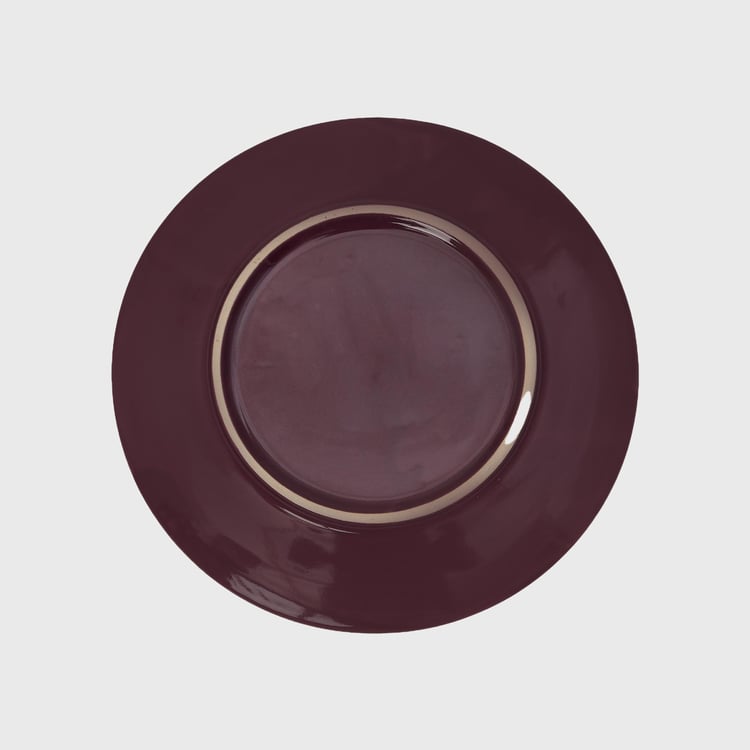 Colour Connect Purple Textured Stoneware Side Plate - 20cm