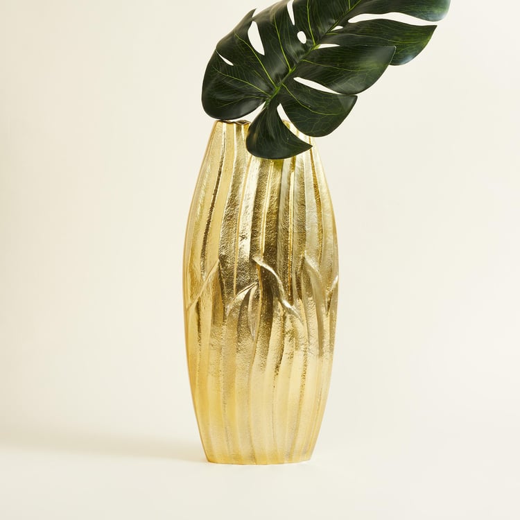Austin Metal Embossed Vase