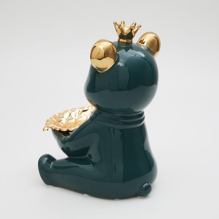 Souvenir Ceramic Bear Figurine