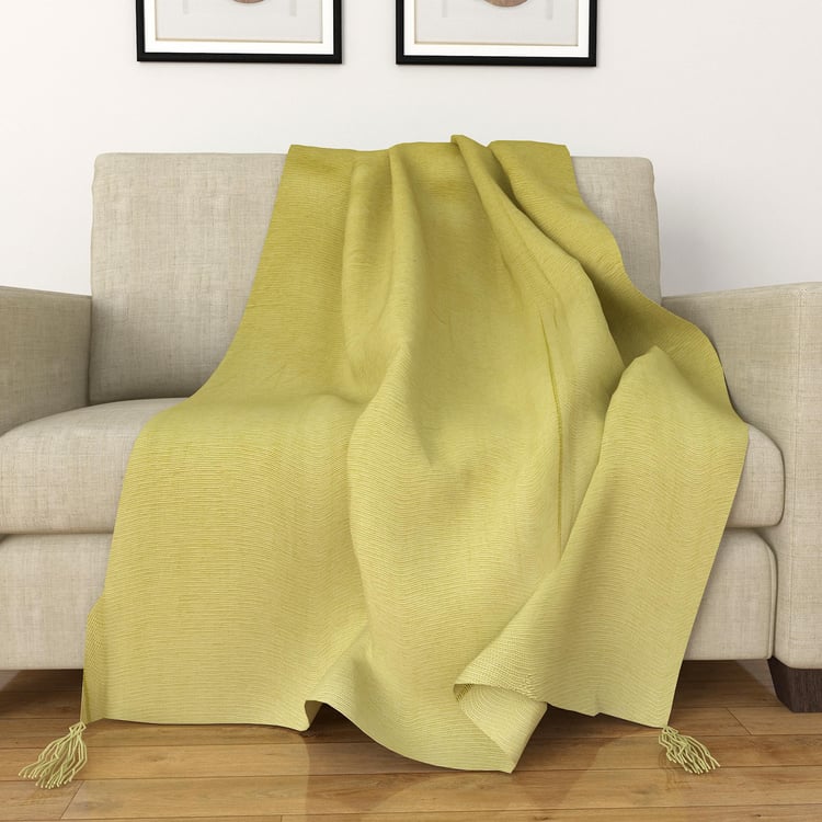 Colour Connect Plush Textured Single Throw