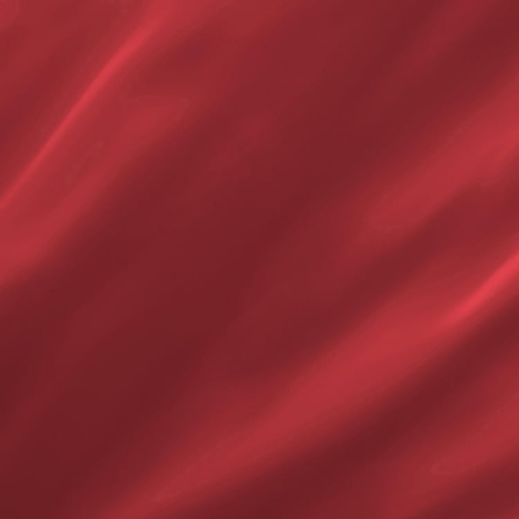 LAYERS Be Bold Red Cotton Super King Double Bedsheet Set - 274x274cm - 3Pcs