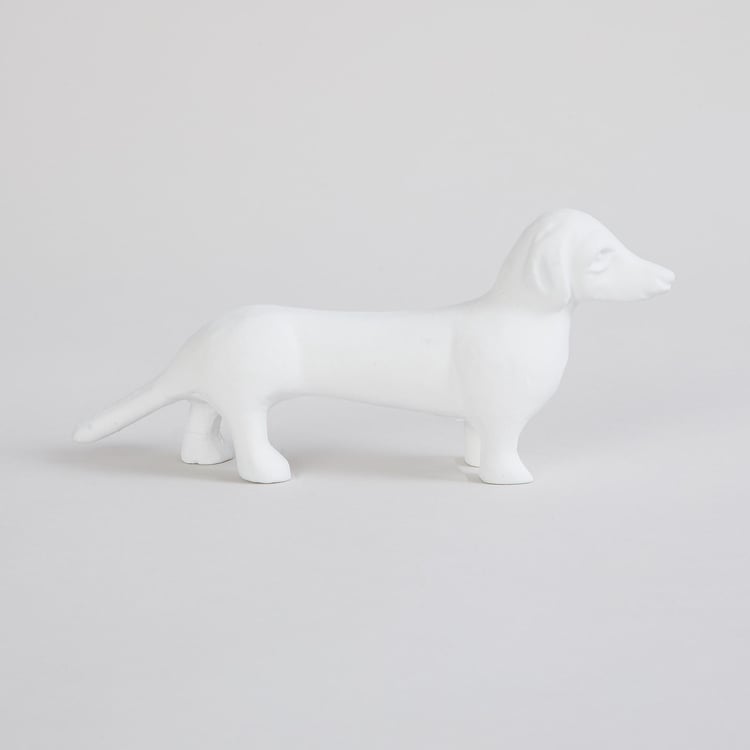 Splendid Metal Dog Figurine