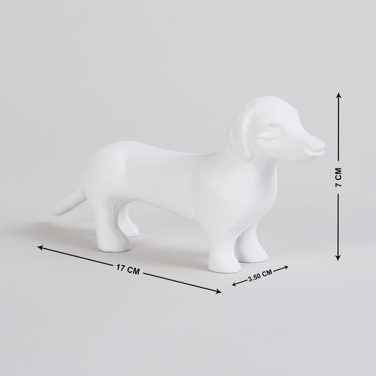 Splendid Metal Dog Figurine