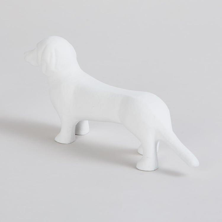 Splendid Metal Dog Figurine