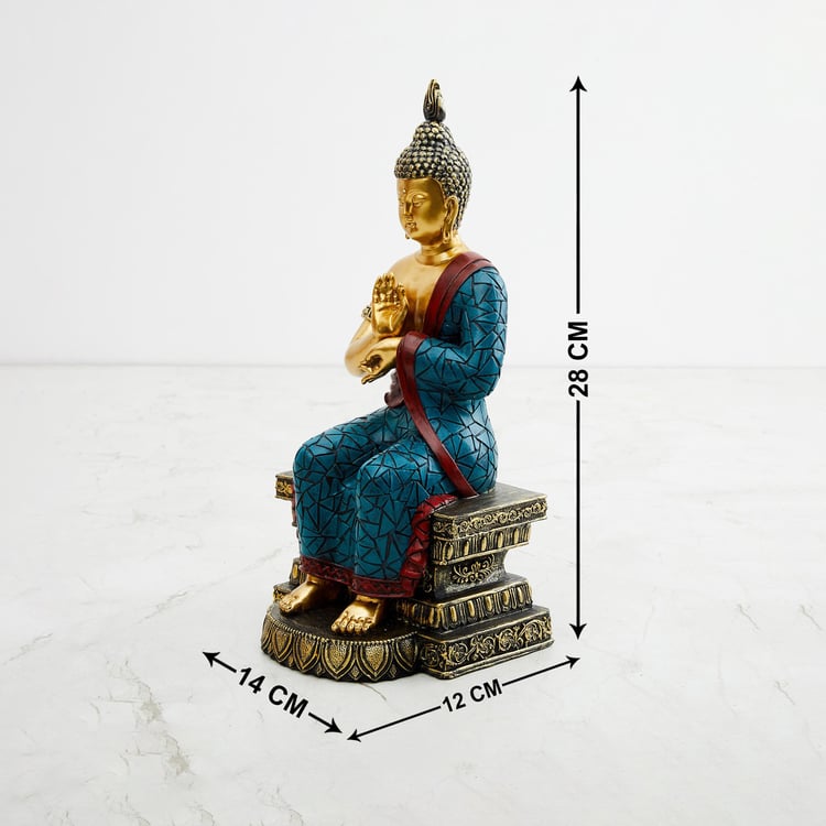 Alpana Polyresin Buddha Figurine