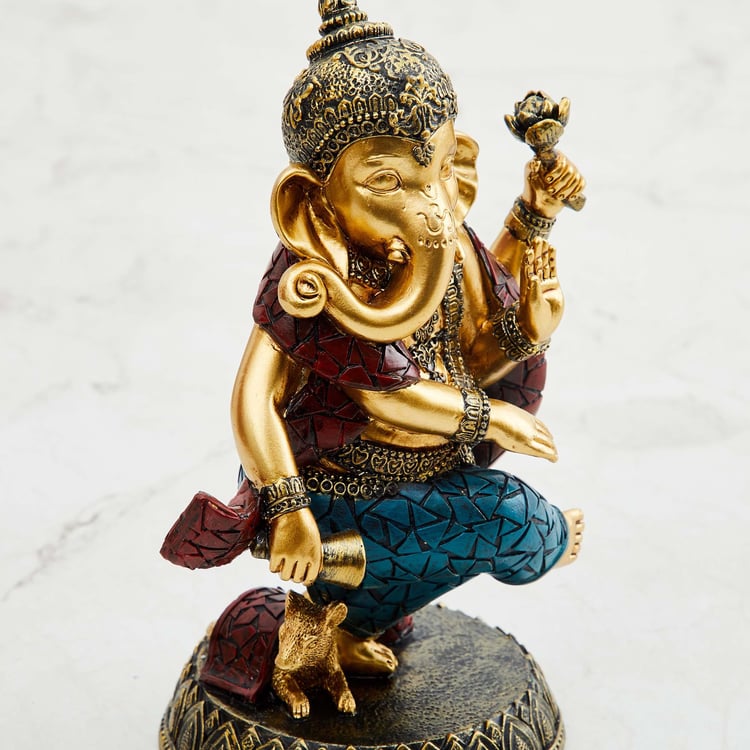 Alpana Polyresin Ganesha Figurine