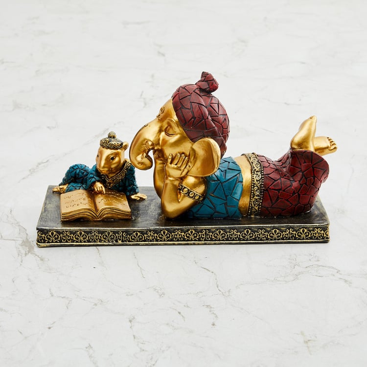 Alpana Polyresin Ganesha Figurine