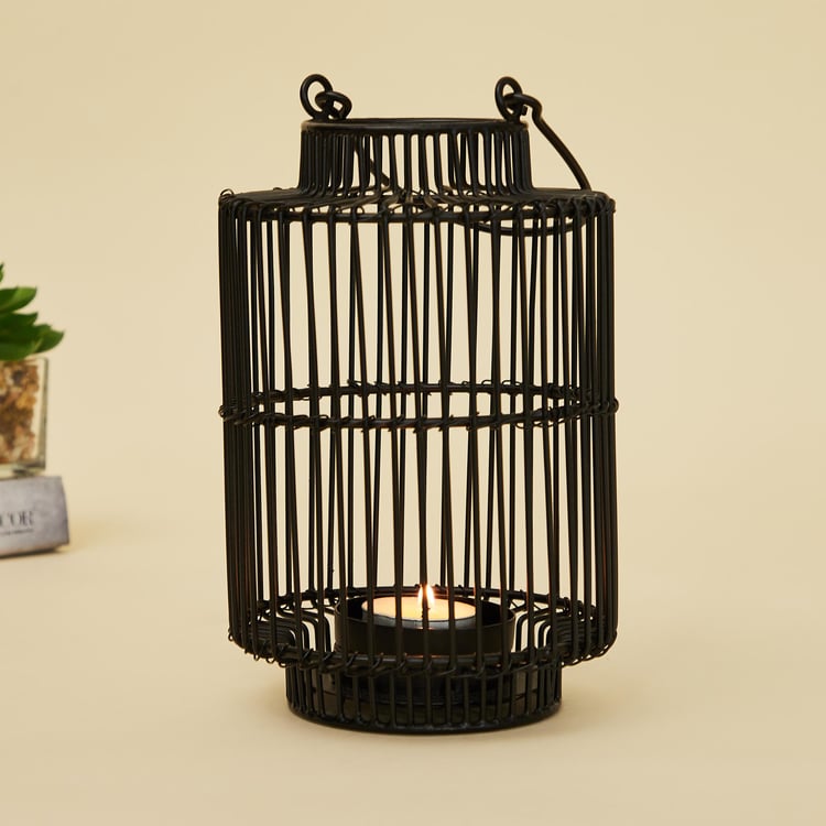 Vitara Black Iron Wire Lantern