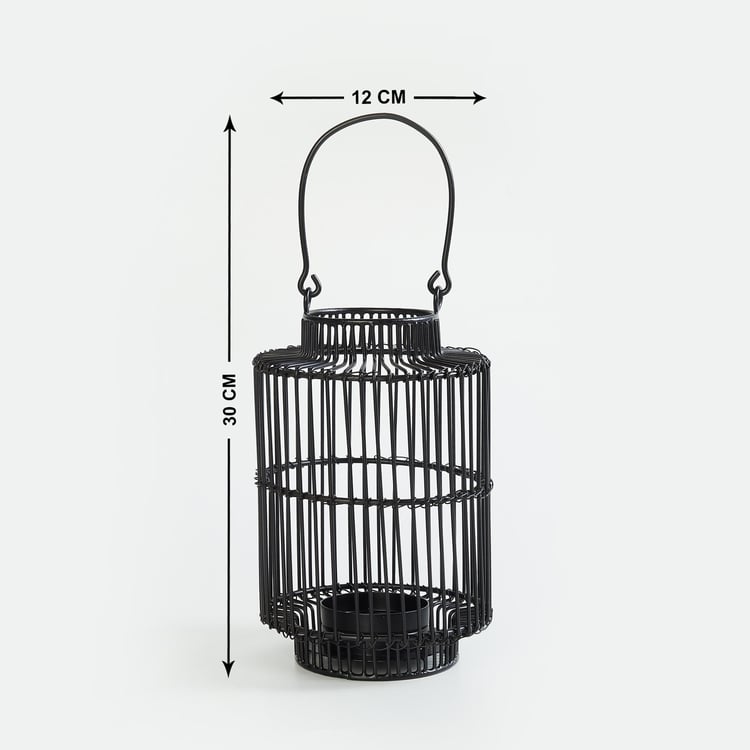 Vitara Black Iron Wire Lantern