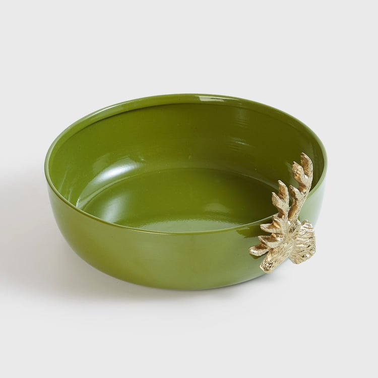 Splendid Metal Reindeer Potpourri Bowl