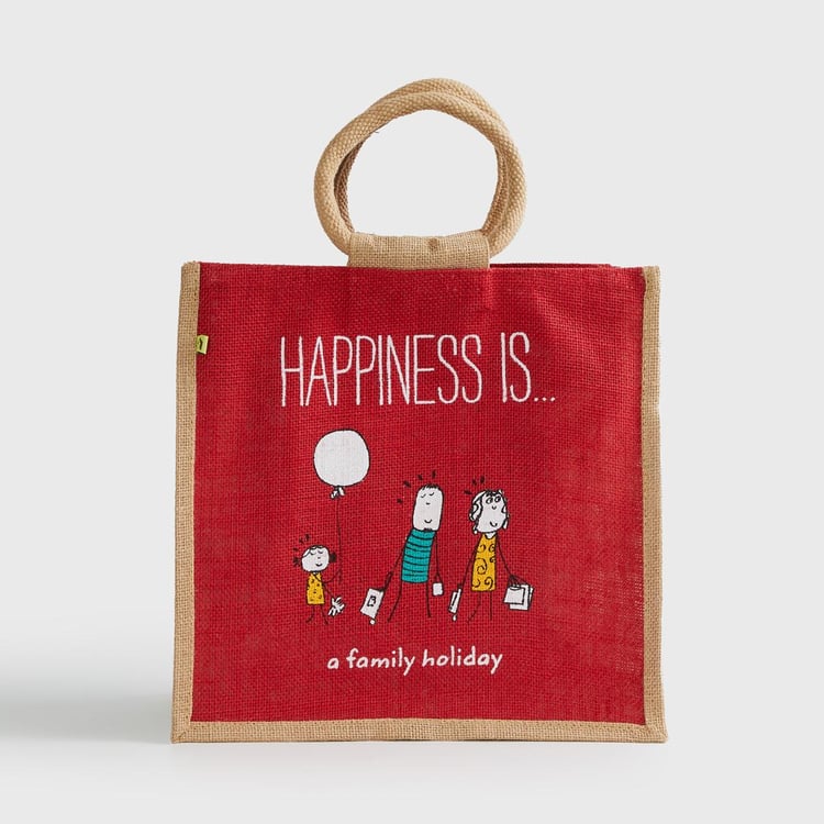 Livia Jute Lunch Bag