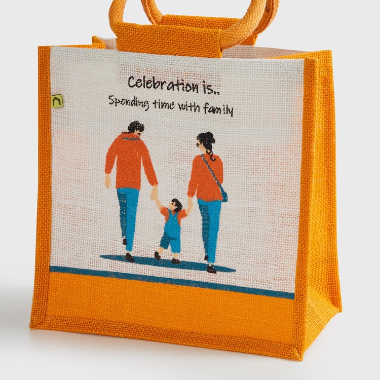 Livia Jute Lunch Bag