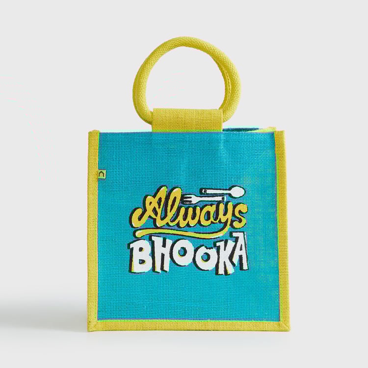 Livia Jute Lunch Bag