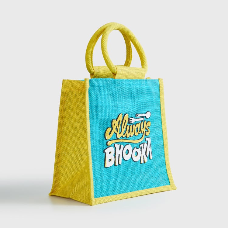 Livia Jute Lunch Bag