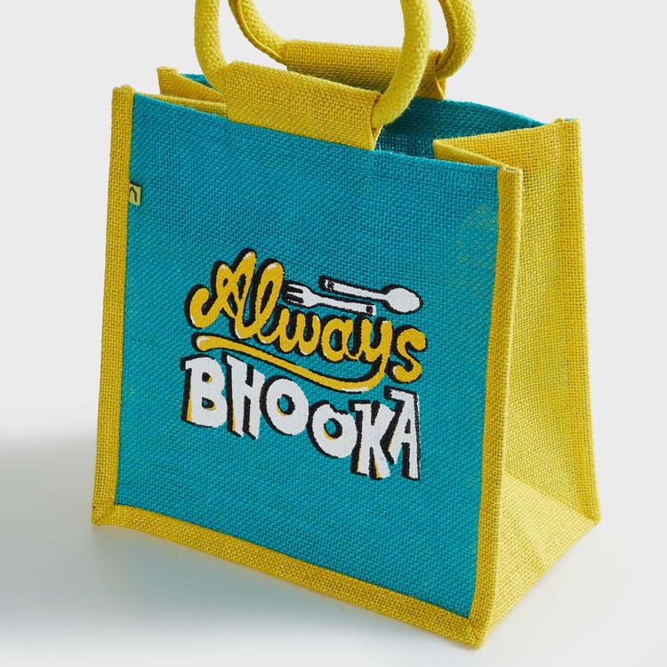 Livia Jute Lunch Bag