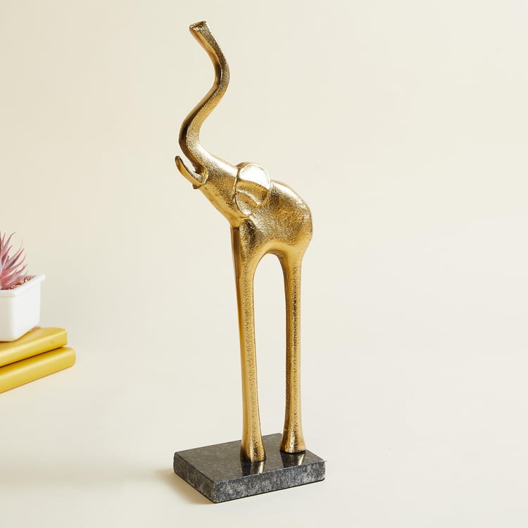 Eternity Aluminium Elephant Figurine