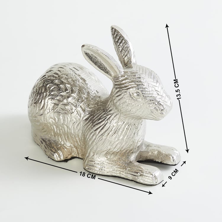 Vitara Aluminium Bunny Figurine