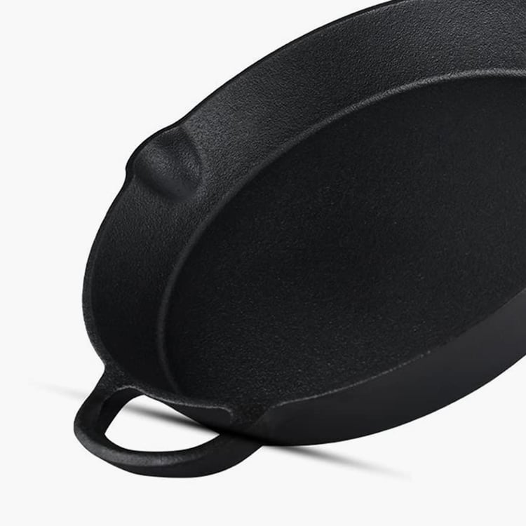 BERGNER Elements Olive Green Cast Iron Fry Pan - 26cm