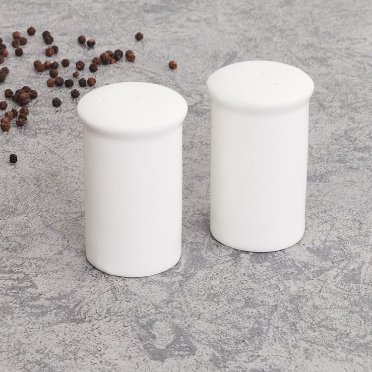 Rhodes Set of 2 Bone China Salt and Pepper Shakers