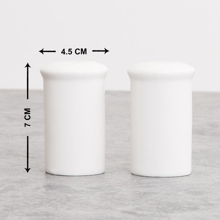 Rhodes Set of 2 Bone China Salt and Pepper Shakers