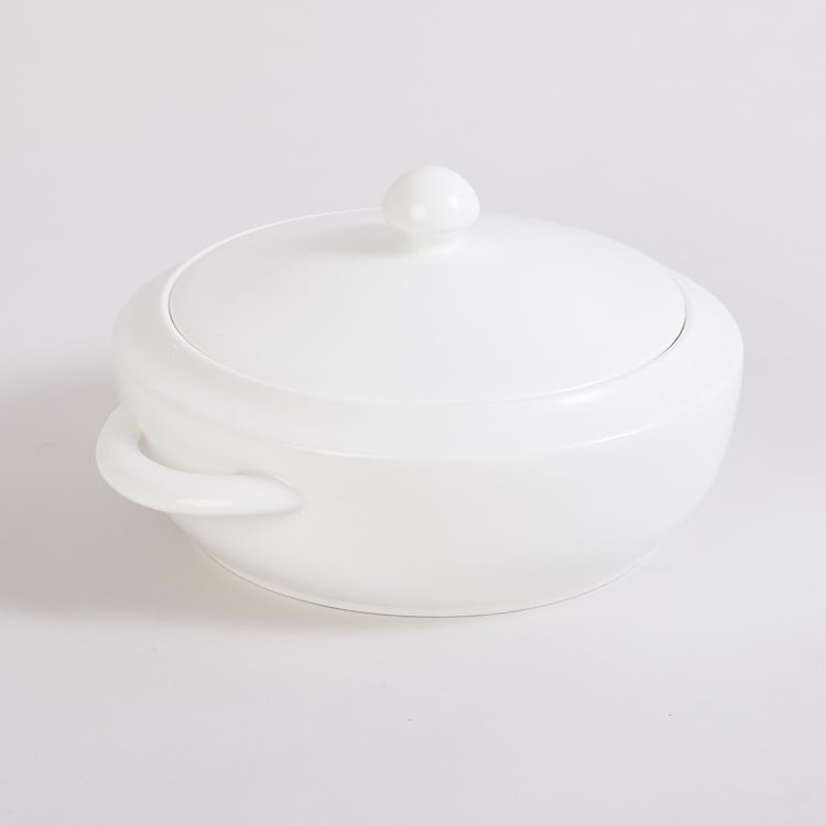 Rhodes Bone China Donga with Lid