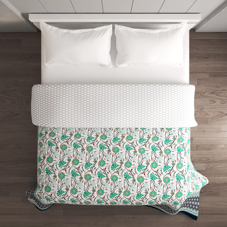 India Inspired Cotton Printed Double Comforter