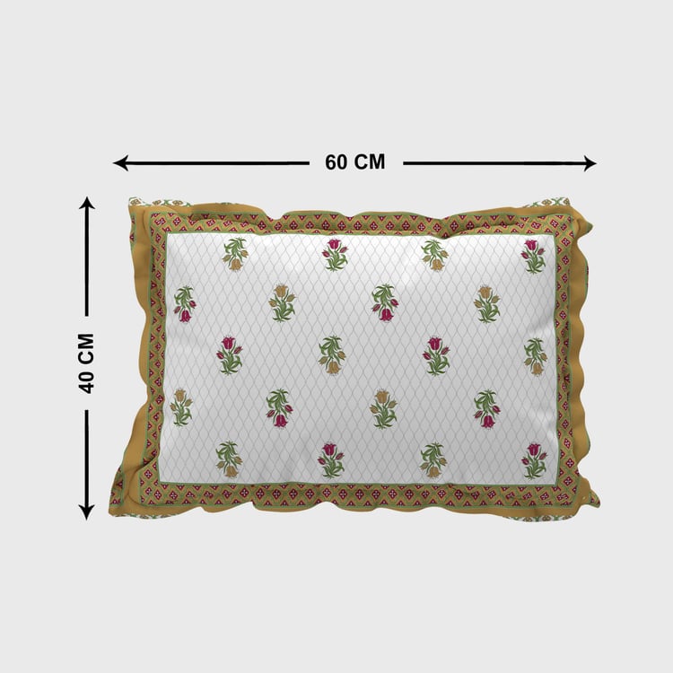 India Inspired Set of 2 Pillow Covers - 45x70cm