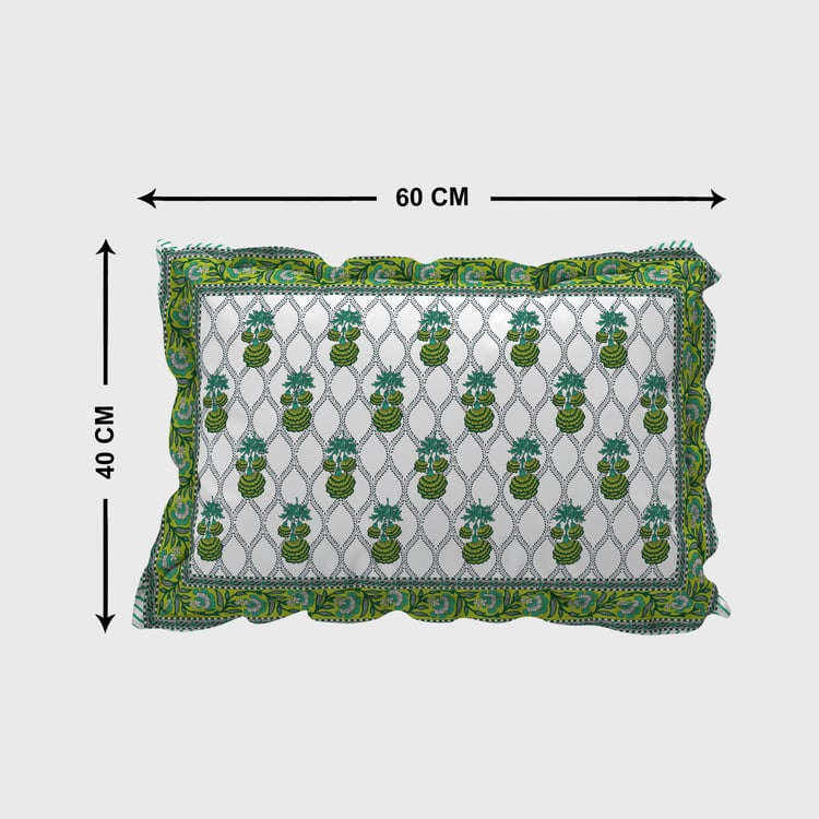 India Inspired Set of 2 Pillow Covers - 45x70cm