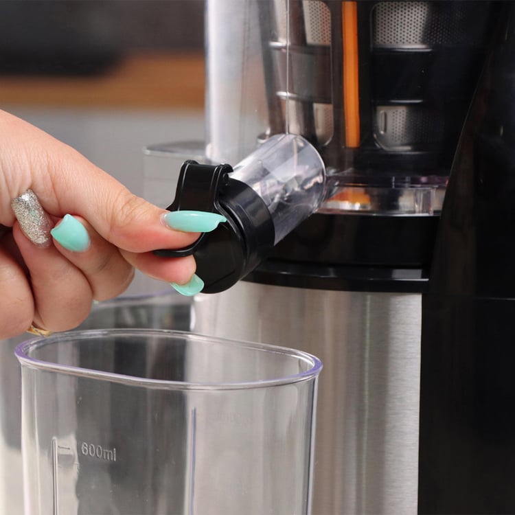 WONDERCHEF Black Stainless Steel Cold Press Juicer