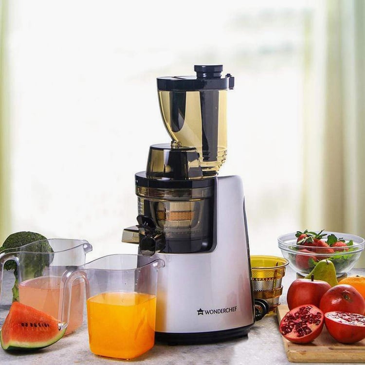 WONDERCHEF Black Stainless Steel Cold Press Juicer