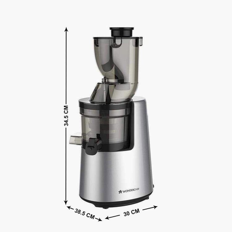 WONDERCHEF Black Stainless Steel Cold Press Juicer