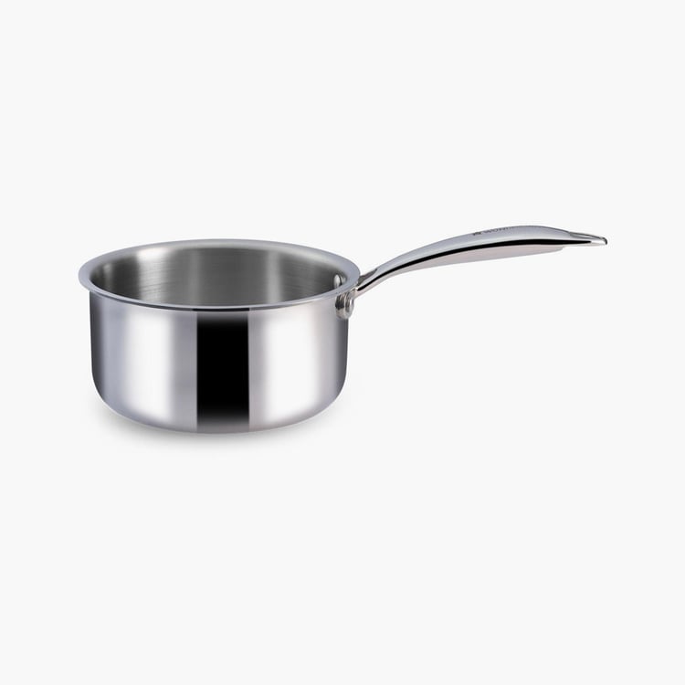 WONDERCHEF Nigella Silver Stainless Steel Saucepan - 1.5l