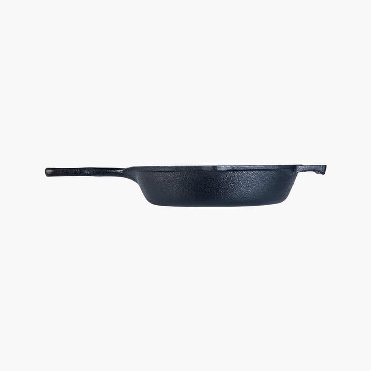 WONDERCHEF Forza Black Pre Seasoned Cast Iron Frying Pan - 21.4cm