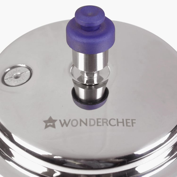 WONDERCHEF Nigella Blue Solid Stainless Steel Pressure Cooker - 3l