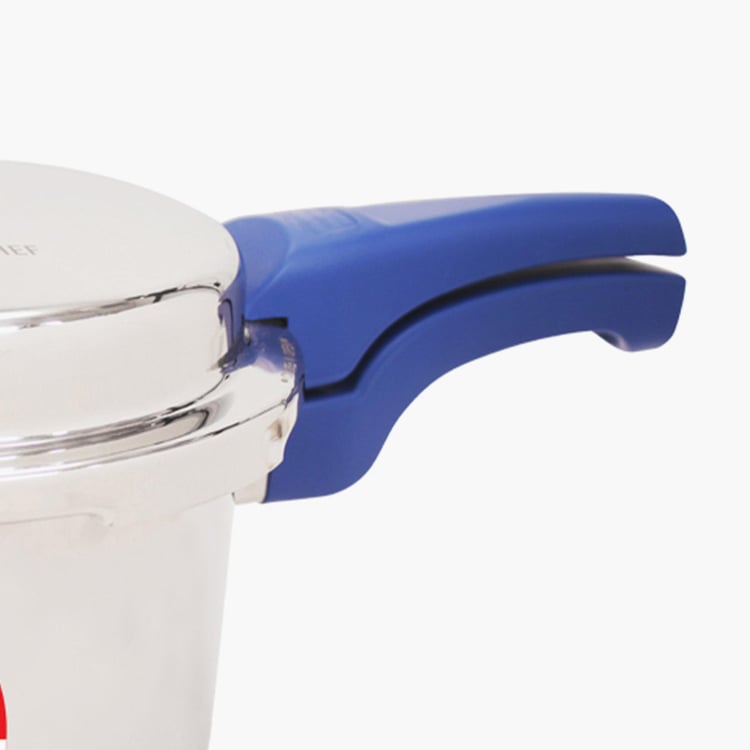 WONDERCHEF Nigella Blue Stainless Steel Pressure Cooker - 5l