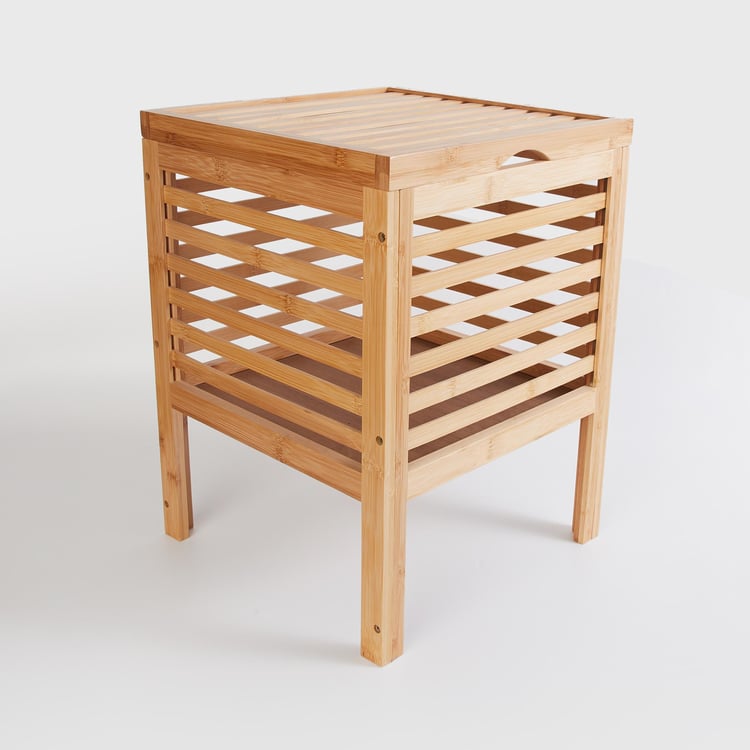 Omnia Bamboo Storage Stool