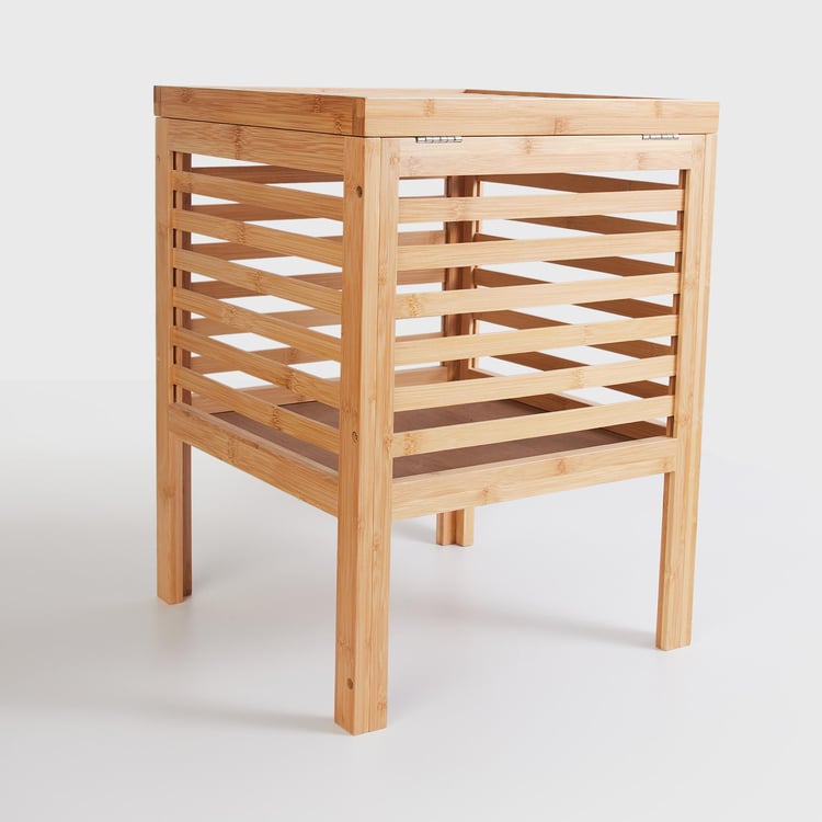 Omnia Bamboo Storage Stool