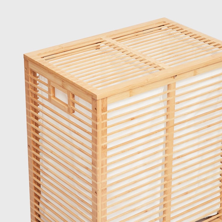Omnia Bamboo Laundry Basket